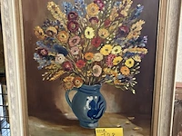 Lot 128 - klassiek olieverfschilderij get.