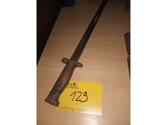 Lot 129 - bajonet - afbeelding 4 van  4