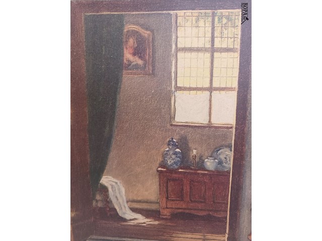 Lot 129 - kader man met pijp - afbeelding 3 van  3