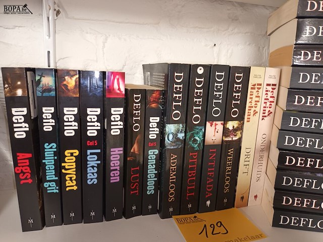 Lot 129 - spannende boeken deflo. 24 stuks - afbeelding 2 van  3