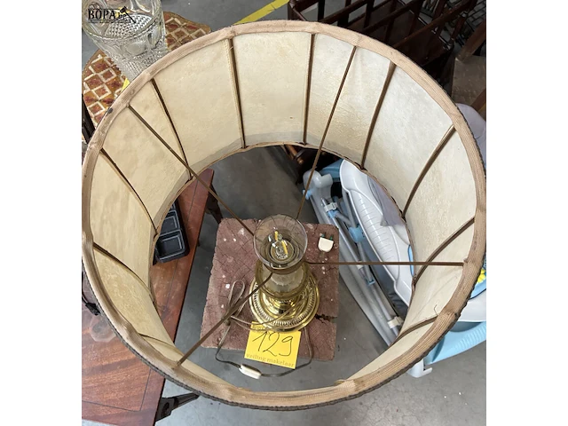 Lot 129 - vintage tafellamp - afbeelding 4 van  4