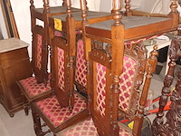 Lot 13 - antieke stoel. 6 stuks