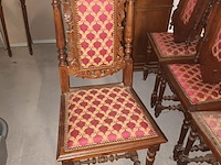 Lot 13 - antieke stoel. 6 stuks - afbeelding 2 van  4