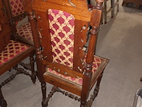 Lot 13 - antieke stoel. 6 stuks - afbeelding 4 van  4