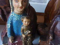 Lot 13 - devotie beelden. 4 stuks - afbeelding 2 van  4