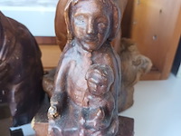 Lot 13 - devotie beelden. 4 stuks - afbeelding 3 van  4