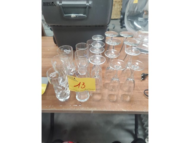 Lot 13 - drinkglazen - 20 stuks - afbeelding 1 van  3