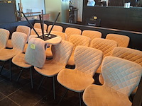 Lot 13 - horeca stoelen. 18 stuks