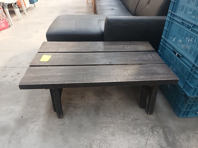 Lot 13 - houten salontafel - afbeelding 3 van  3