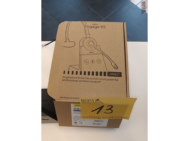 Lot 13 - jabra hoofdtelefoon - afbeelding 2 van  3