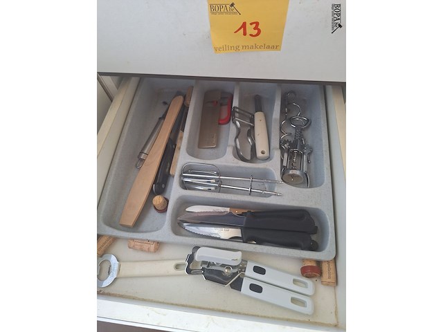 Lot 13 - keukengerei. inhoud keukenkasten - afbeelding 10 van  28