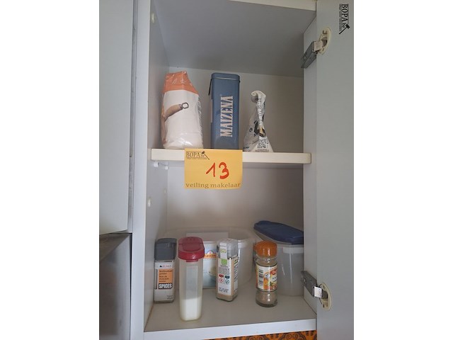 Lot 13 - keukengerei. inhoud keukenkasten - afbeelding 12 van  28