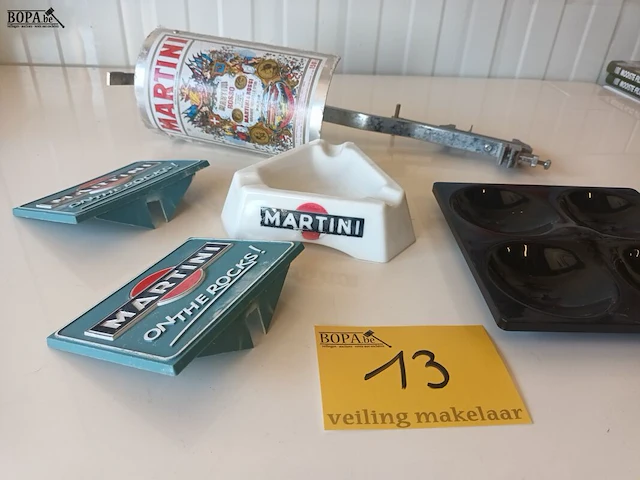 Lot 13 - martini bar benodigdheden. 5 stuks - afbeelding 5 van  5