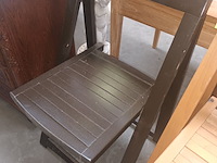 Lot 13 - plooistoel. 2 stuks - afbeelding 3 van  3