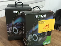 Lot 13 - rixus koptelefoon. 3 stuks - afbeelding 2 van  4