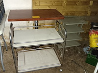 Lot 13 - rolwagentjes - 3 stuks