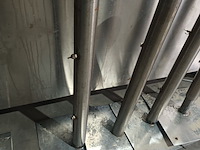 Lot 13 - rvs parasolvoet. 4 stuks - afbeelding 3 van  3