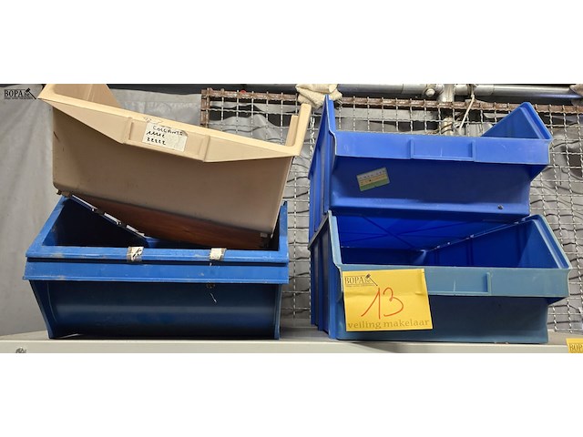Lot 13 - sorteerbakken 4 stuks 50 x 30 cm - afbeelding 1 van  3