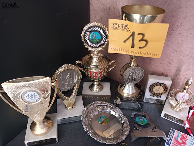 Lot 13 - sport medailles en bekers. 30 stuks - afbeelding 5 van  5