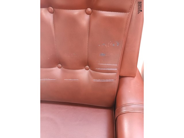 Lot 13 - vintage draaifauteuil. 2 stuks - afbeelding 4 van  6