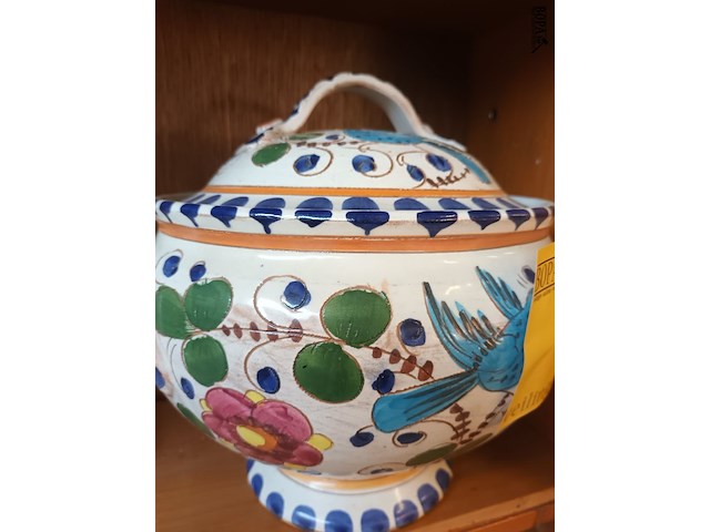 Lot 13 - vintage italiaanse deksel pot - afbeelding 3 van  4
