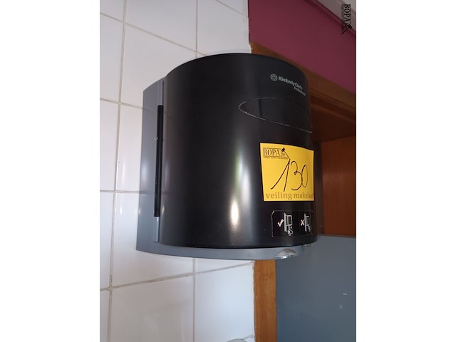 Lot 130 - handoekpapier dispenser - afbeelding 3 van  3