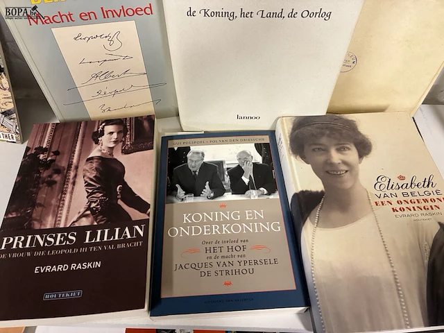 Lot 130 - lot koninklijke boeken - 6 stuks - afbeelding 2 van  3