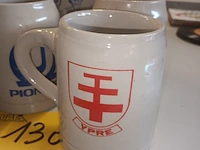 Lot 130 - reclame bierpotten. 4 stuks - afbeelding 4 van  4