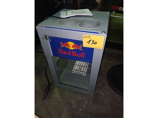 Lot 130 - red bull drankenkoeler - afbeelding 1 van  3
