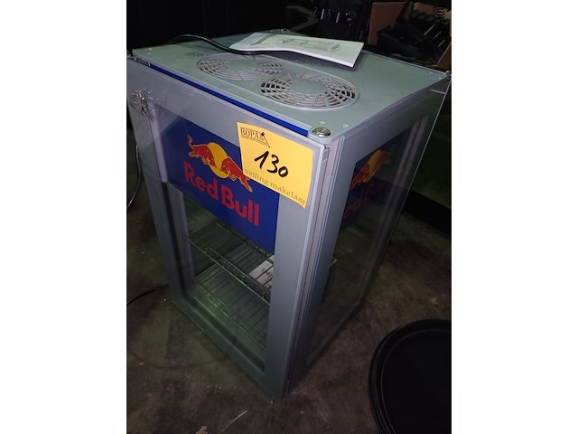 Lot 130 - red bull drankenkoeler - afbeelding 3 van  3