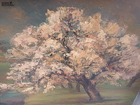 Lot 130 - schilderij boom - afbeelding 2 van  4