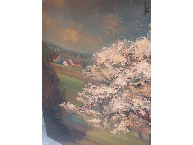 Lot 130 - schilderij boom - afbeelding 4 van  4