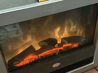 Lot 131 - electrische sfeerhaard, realistisch vlameffect (led) merk ew - afbeelding 3 van  4
