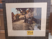 Lot 131 - kader brugge - afbeelding 1 van  3