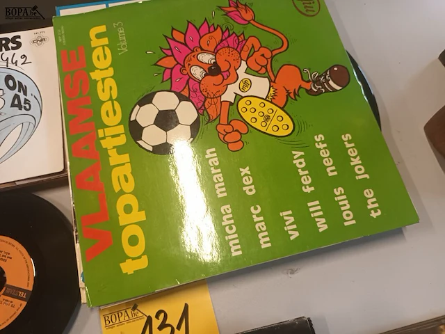 Lot 131 - muziek lp’s en singles. 25 stuks - afbeelding 6 van  7