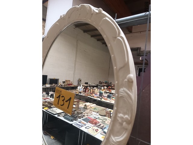 Lot 131 - spiegel ovaal - afbeelding 3 van  3