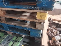 Lot 132 - houten palletten. 11 stuks