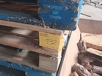 Lot 132 - houten palletten. 11 stuks - afbeelding 3 van  4