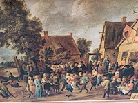 Lot 132 - kader met reproductie - afbeelding 4 van  5