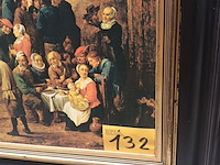 Lot 132 - kader met reproductie - afbeelding 5 van  5