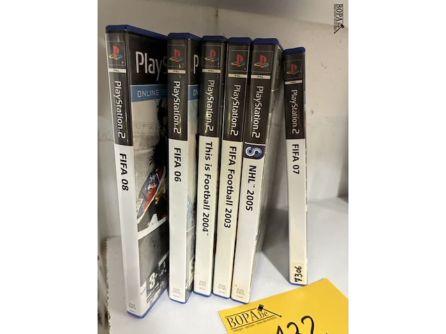 Lot 132 - lot playstation2 spellen - 6 stuks - afbeelding 2 van  2