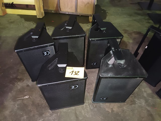 Lot 132 - muziekbox audiophony. 5 stuks - afbeelding 1 van  3