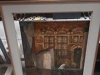 Lot 132 - schilderij stadszicht - afbeelding 1 van  4