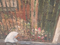 Lot 132 - schilderij stadszicht - afbeelding 4 van  4