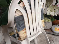 Lot 132 - simoni tuinstoelen - 4 stuks - afbeelding 4 van  5