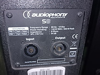 Lot 133 - muziekbox audiophony. 4 stuks - afbeelding 3 van  3