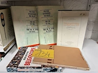 Lot 134 - lot politieke geschiedenisboeken belgië - 5 stuks