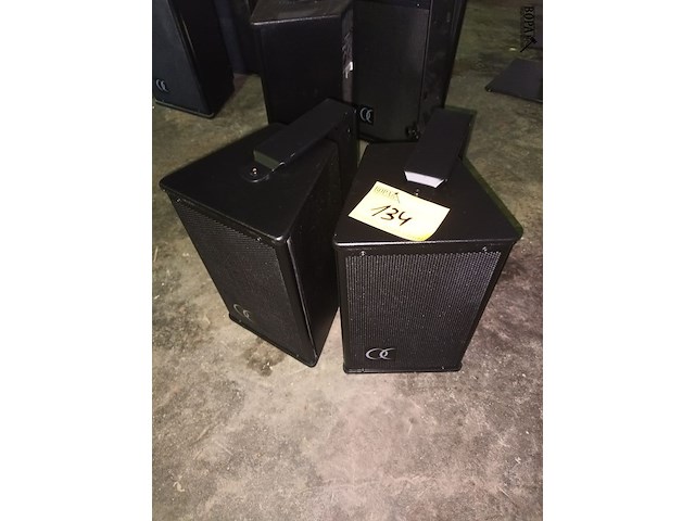Lot 134 - muziekbox audiophony. 2 stuks - afbeelding 1 van  3