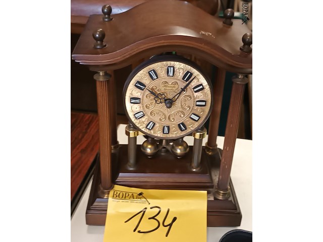 Lot 134 - tafelklok hermle - afbeelding 3 van  4
