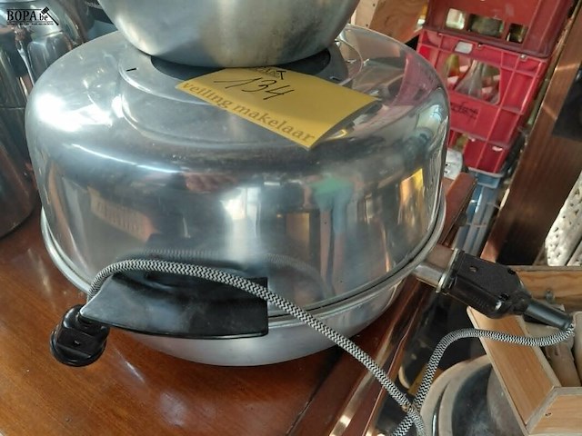 Lot 134 - vintage aluminium wonderpan compleet - afbeelding 2 van  4